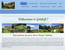 Tablet Screenshot of goldhoeft7.de